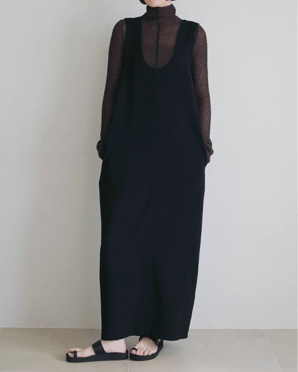 Piping Scarf Knit Piping Scarf Knit,パイピング スカーフ ニット,62620514,トップス,ニット,ニットトップス,ànuke,アンヌーク,lifes,ライフズ,26ss,26fall,26aw