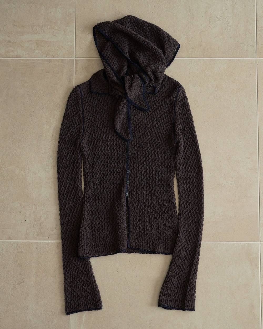 Piping Scarf Knit Piping Scarf Knit,パイピング スカーフ ニット,62620514,トップス,ニット,ニットトップス,ànuke,アンヌーク,lifes,ライフズ,26ss,26fall,26aw