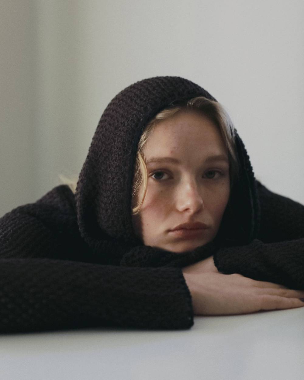 Piping Scarf Knit Piping Scarf Knit,パイピング スカーフ ニット,62620514,トップス,ニット,ニットトップス,ànuke,アンヌーク,lifes,ライフズ,26ss,26fall,26aw