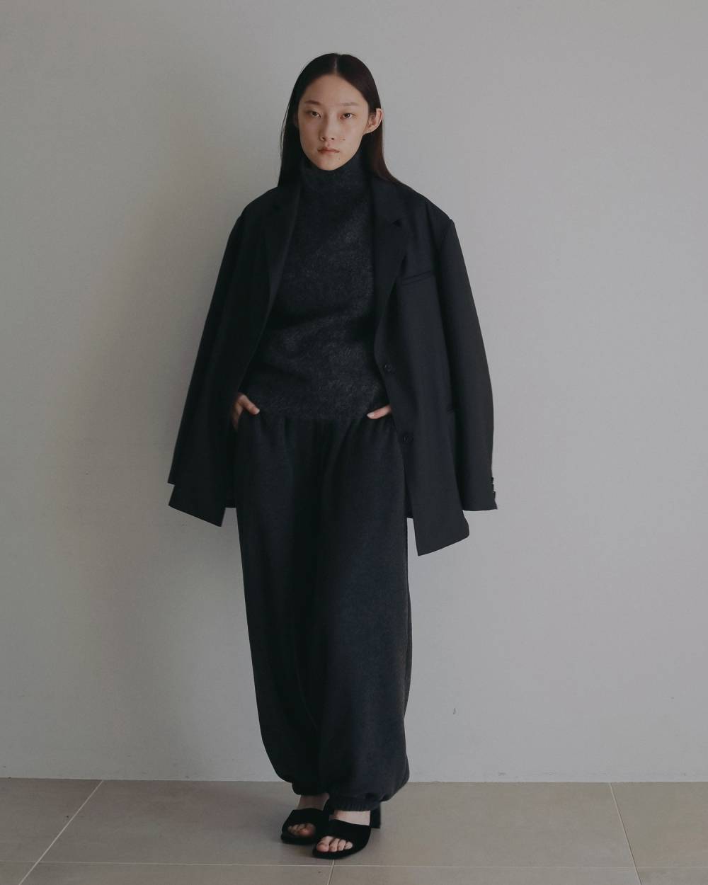 Sleeveless Mohair Knit Sleeveless Mohair Knit,スリーブレス モヘア ニット,62620520,トップス,ニット,ニットトップス,ノースリ,ノースリーブ,ハイネック,ànuke,アンヌーク,lifes,ライフズ,26ss,26fall,26aw