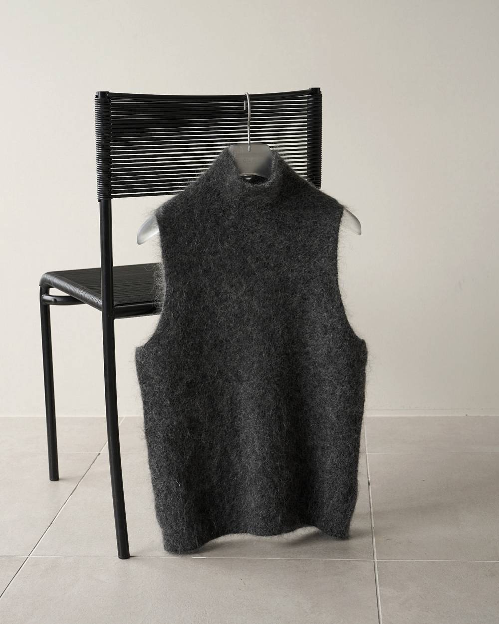 Sleeveless Mohair Knit Sleeveless Mohair Knit,スリーブレス モヘア ニット,62620520,トップス,ニット,ニットトップス,ノースリ,ノースリーブ,ハイネック,ànuke,アンヌーク,lifes,ライフズ,26ss,26fall,26aw