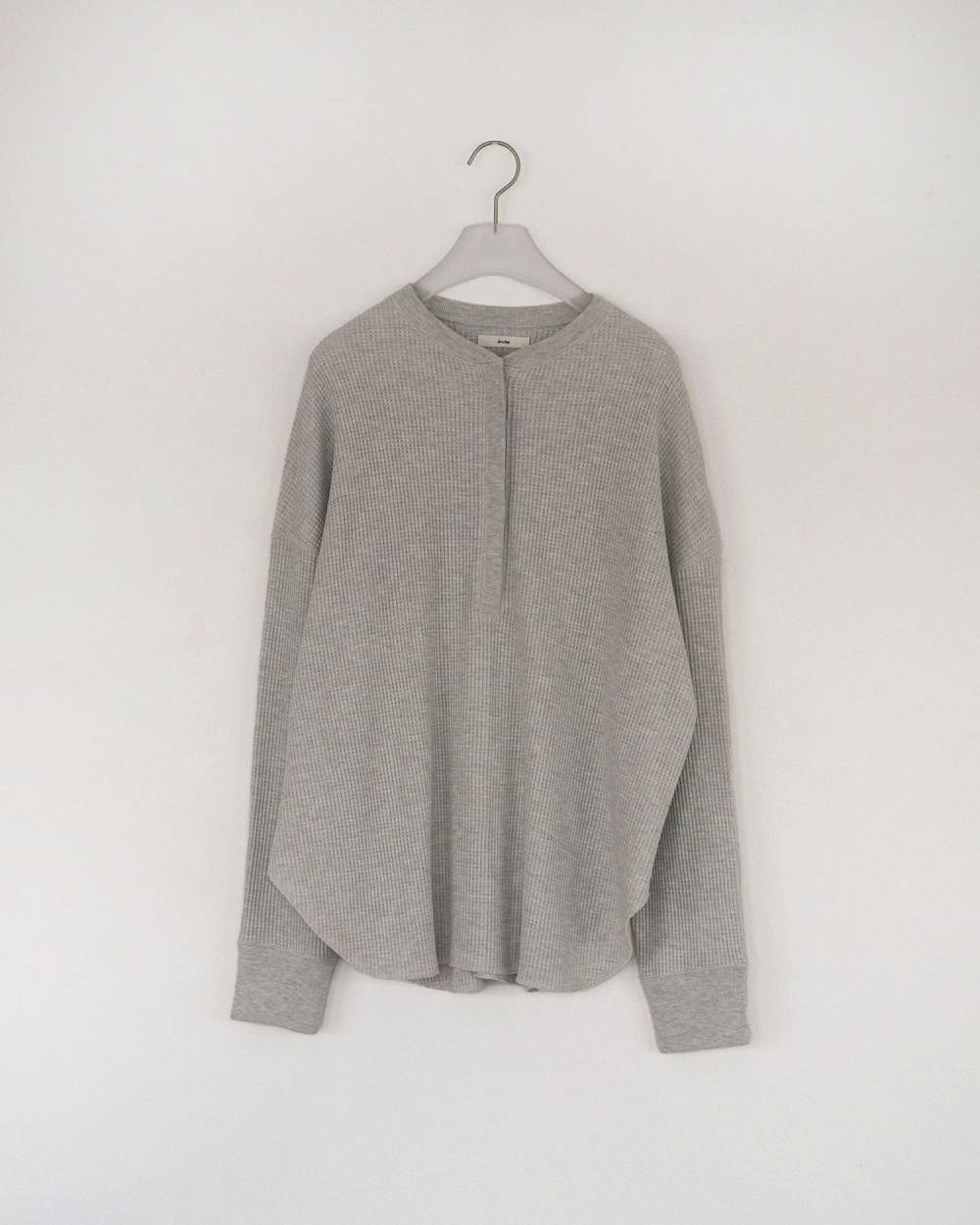 Waffle Loose Henleytops Waffle Loose Henleytops,ワッフル ルーズ ヘンリートップス,62620605,トップス,オーバートップス,ànuke,アンヌーク,lifes,ライフズ,26ss,26fall,26aw