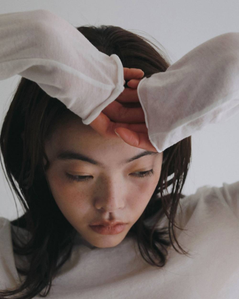 Gather Compact Tops Gather Compact Tops,ギャザー コンパクト トップス,62620608,トップス,薄手,カットソー,ànuke,アンヌーク,lifes,ライフズ,26ss,26fall,26aw