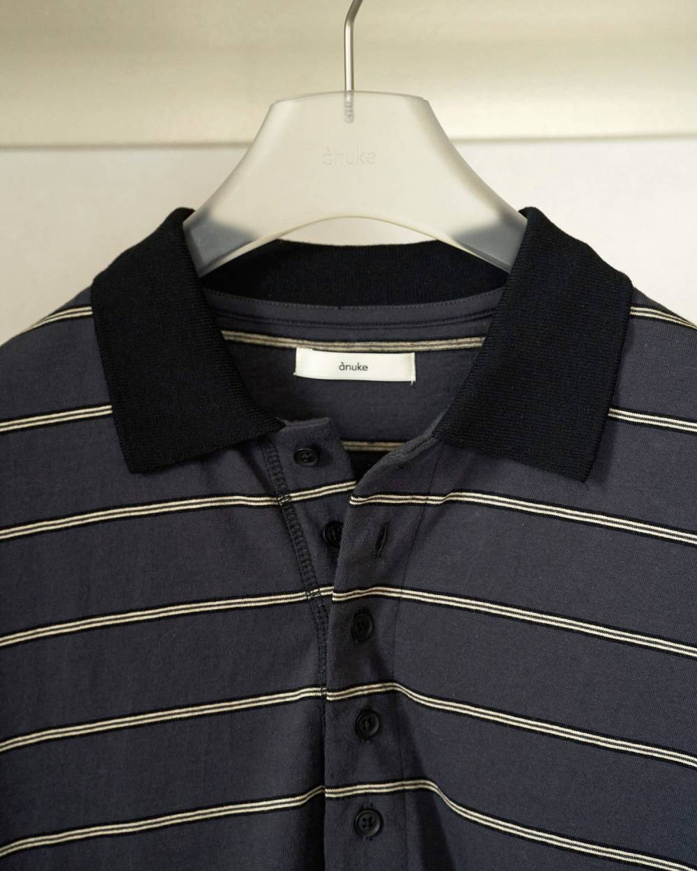 Border Loose Polotops Border Loose Polotops,ボーダー ルーズ ポロトップス,62620613,トップス,ポロトップス,ボーダー,柄,ànuke,アンヌーク,lifes,ライフズ,26ss,26fall,26aw