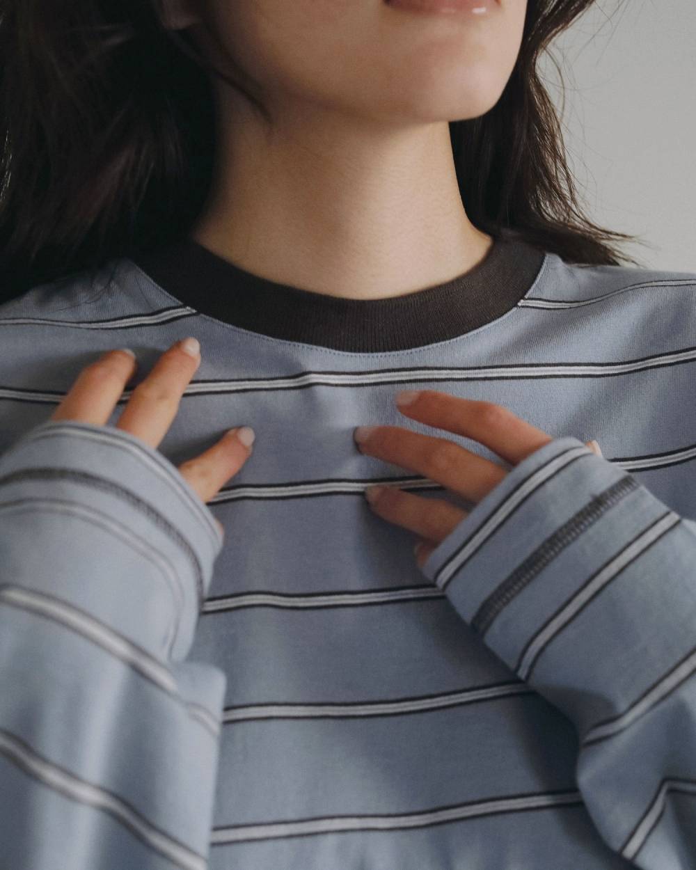 Border Loose Long T-shirts Border Loose Long T-shirts,ボーダー ルーズ ロング Tシャツ,62620620,トップス,Tシャツ,ロンT,ボーダー,柄,ànuke,アンヌーク,lifes,ライフズ,26ss,26fall,26aw