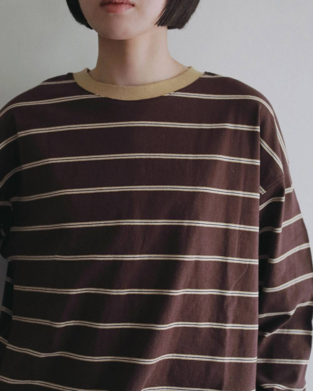 Border Loose Long T-shirts Border Loose Long T-shirts,ボーダー ルーズ ロング Tシャツ,62620620,トップス,Tシャツ,ロンT,ボーダー,柄,ànuke,アンヌーク,lifes,ライフズ,26ss,26fall,26aw