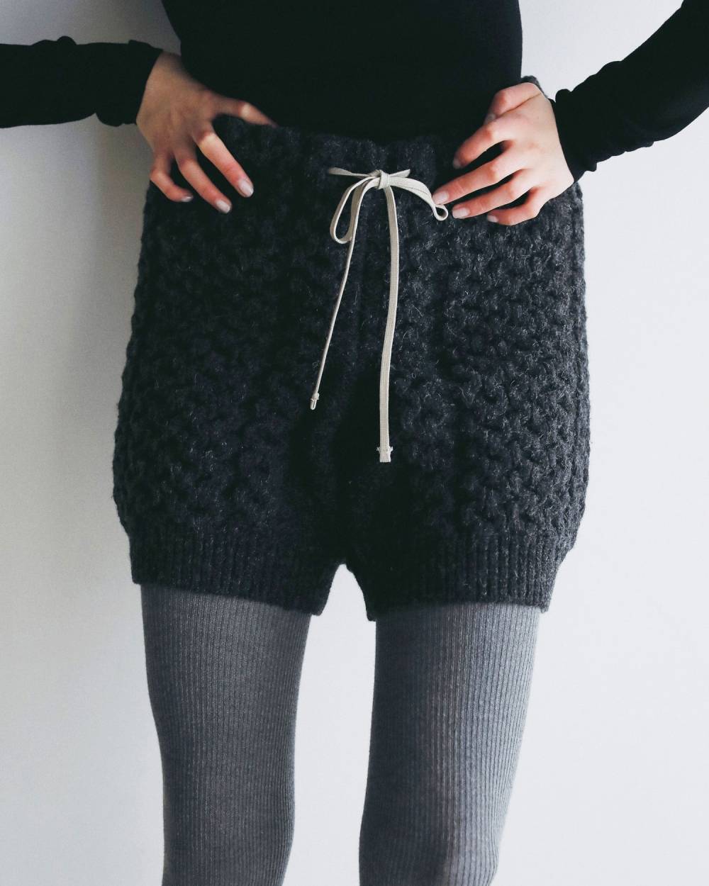 Cable Knit Bloomer Cable Knit Bloomer,ケーブル ニット ブルマ,62620703,ボトム,ブルマ,ニットブルマ,ショートパンツ,ショーパン,ànuke,アンヌーク,lifes,ライフズ,26ss,26fall,26aw