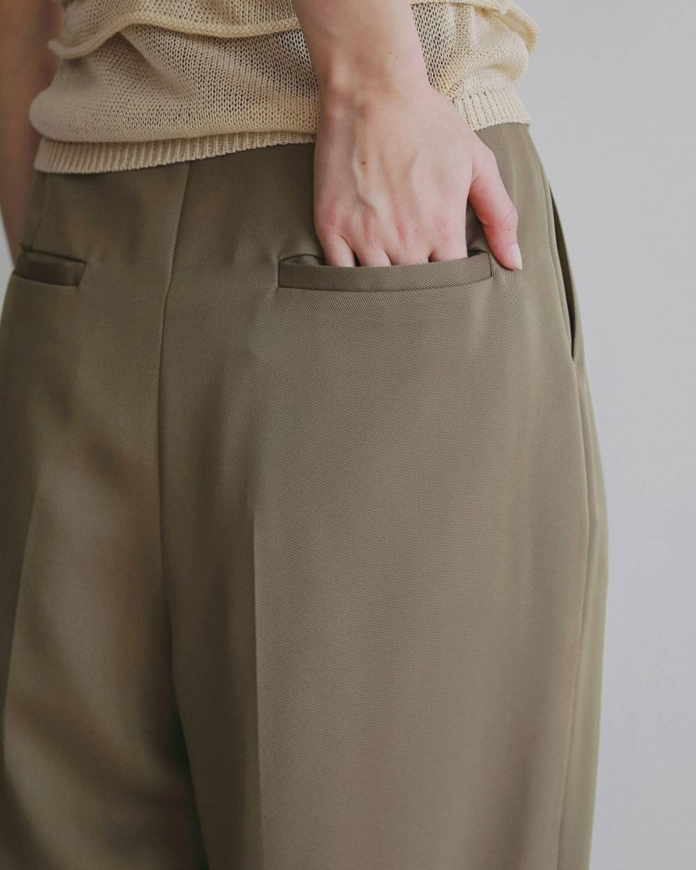 Twill Satin Pants Twill Satin Pants,ツイル サテン パンツ,62620708,ボトム,パンツ,ワイドパンツ,ànuke,アンヌーク,lifes,ライフズ,26ss,26fall,26aw