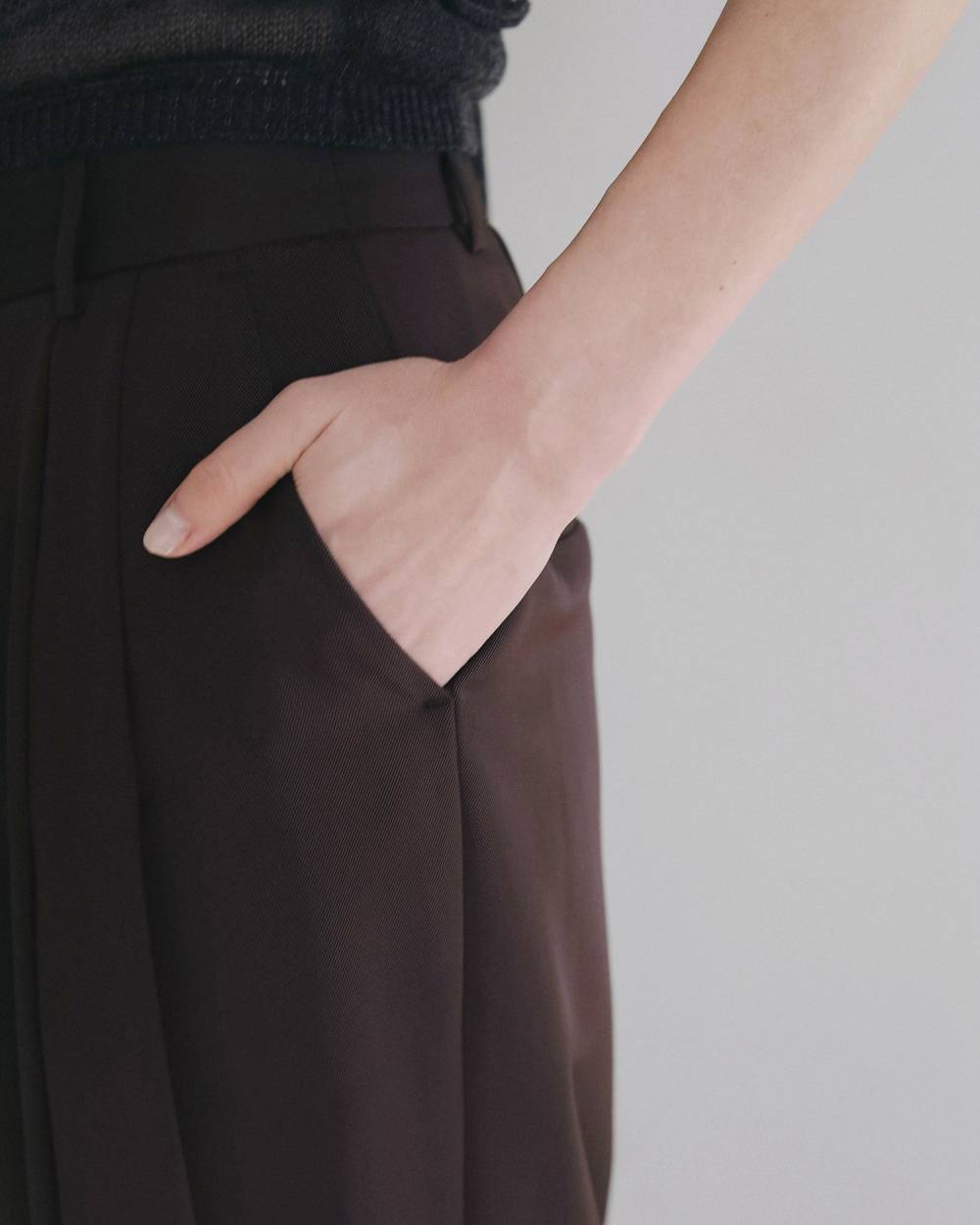 Twill Satin Pants Twill Satin Pants,ツイル サテン パンツ,62620708,ボトム,パンツ,ワイドパンツ,ànuke,アンヌーク,lifes,ライフズ,26ss,26fall,26aw