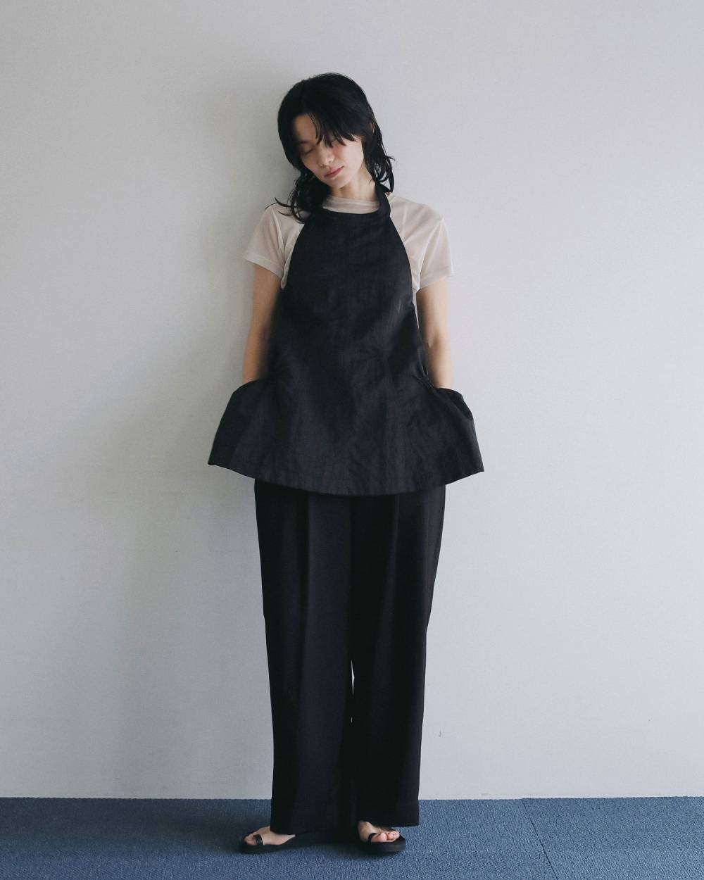 Twill Satin Pants Twill Satin Pants,ツイル サテン パンツ,62620708,ボトム,パンツ,ワイドパンツ,ànuke,アンヌーク,lifes,ライフズ,26ss,26fall,26aw