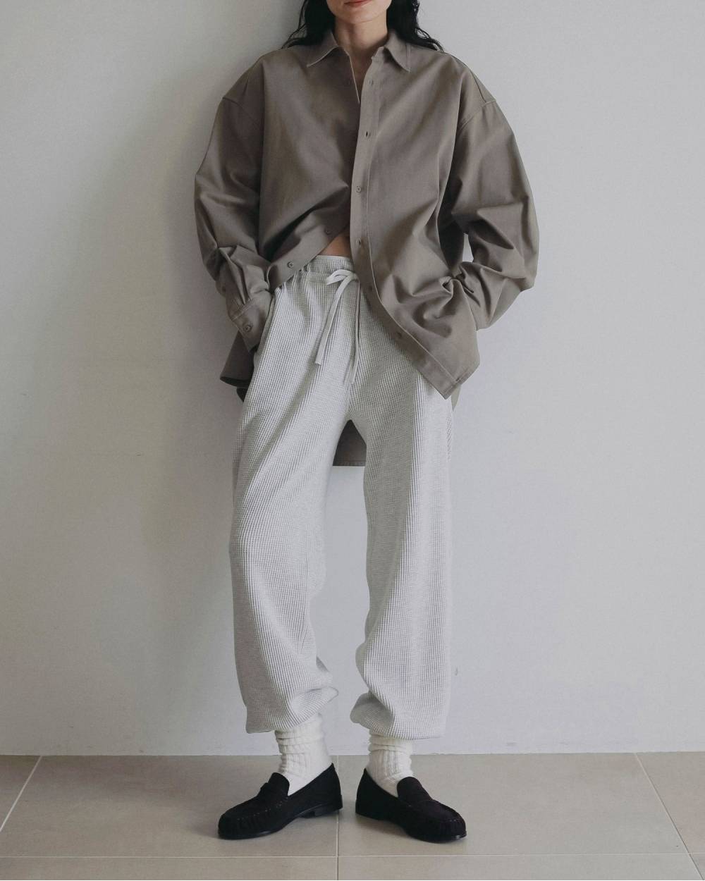 Waffle Wide Pants Waffle Wide Pants,ワッフル ワイド パンツ,62620711,ボトム,パンツ,ワイドパンツ,ànuke,アンヌーク,lifes,ライフズ,26ss,26fall,26aw