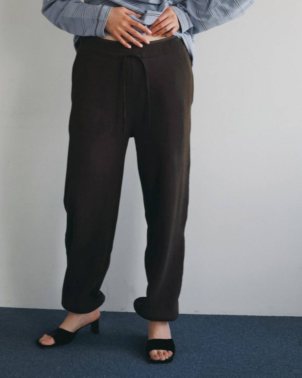 Waffle Wide Pants Waffle Wide Pants,ワッフル ワイド パンツ,62620711,ボトム,パンツ,ワイドパンツ,ànuke,アンヌーク,lifes,ライフズ,26ss,26fall,26aw