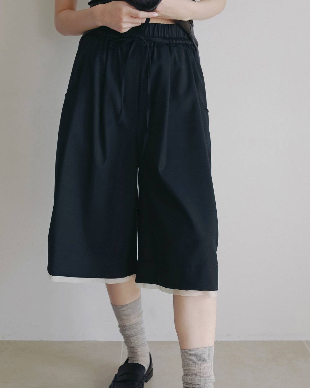 Hightwist Half Pants Hightwist Half Pants,ハイツイスト ハーフ パンツ,62620715,ボトム,パンツ,ハーフパンツ,ànuke,アンヌーク,lifes,ライフズ,26ss,26fall,26aw