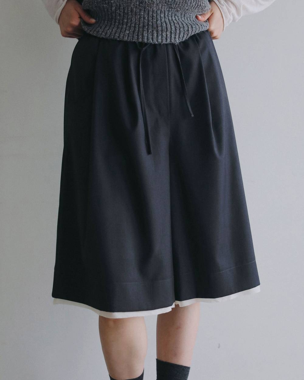 Hightwist Half Pants Hightwist Half Pants,ハイツイスト ハーフ パンツ,62620715,ボトム,パンツ,ハーフパンツ,ànuke,アンヌーク,lifes,ライフズ,26ss,26fall,26aw