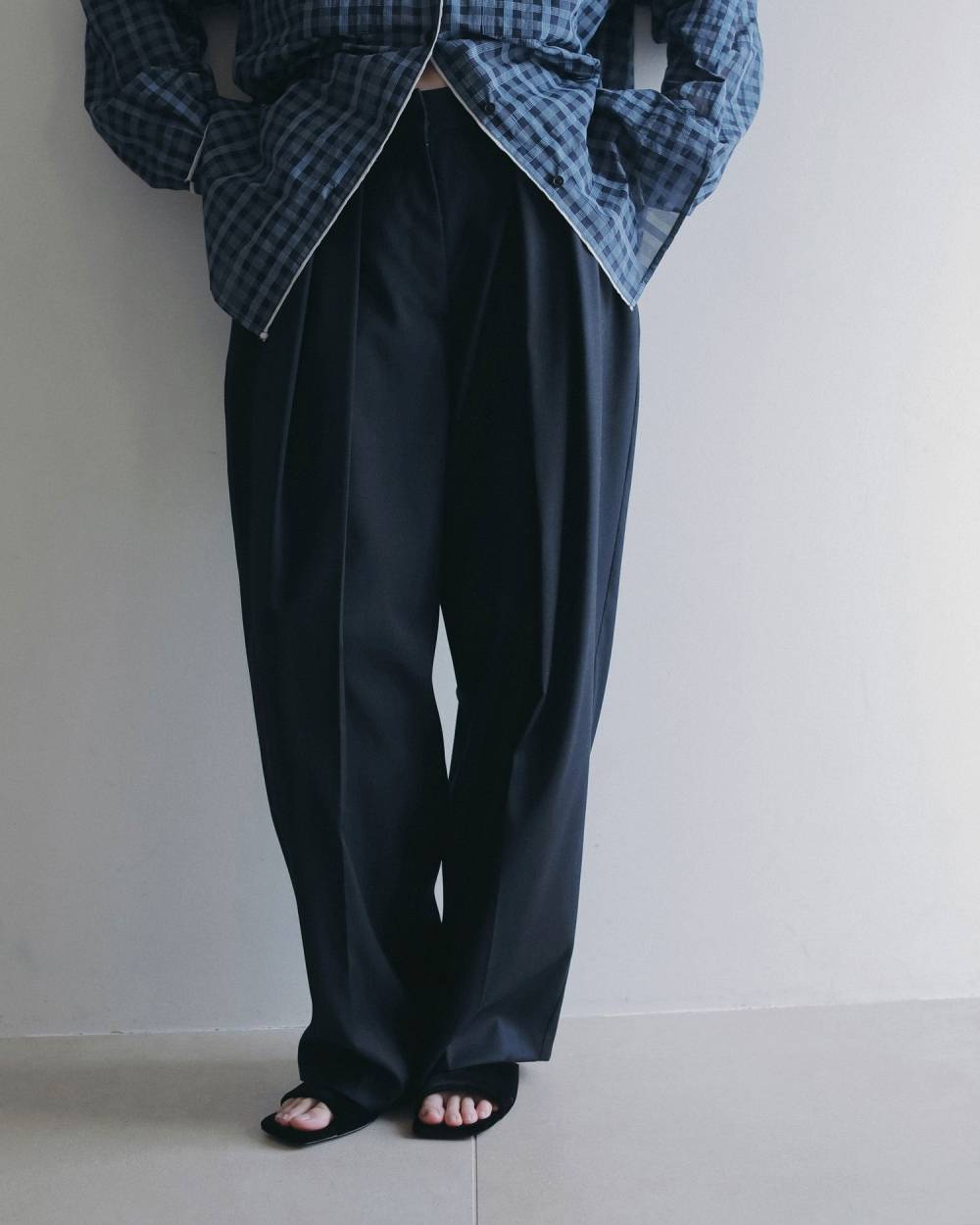 Hightwist Cocoon Pants Hightwist Cocoon Pants,ハイウエスト コクーン パンツ,62620716,ボトム,パンツ,コクーン,ワイドパンツ,ànuke,アンヌーク,lifes,ライフズ,26ss,26fall,26aw