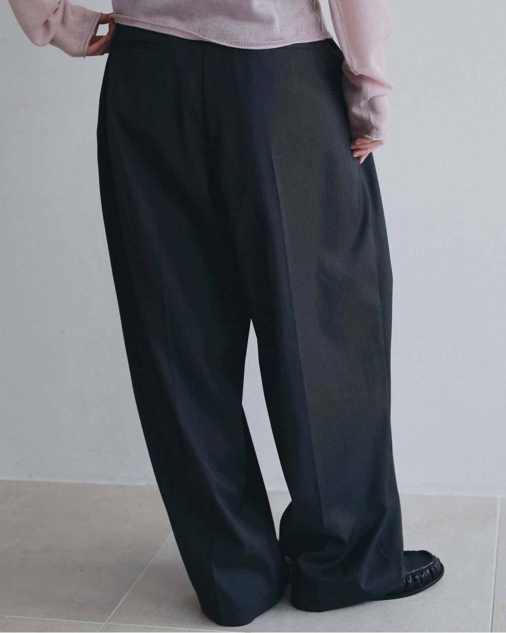 Hightwist Cocoon Pants Hightwist Cocoon Pants,ハイウエスト コクーン パンツ,62620716,ボトム,パンツ,コクーン,ワイドパンツ,ànuke,アンヌーク,lifes,ライフズ,26ss,26fall,26aw