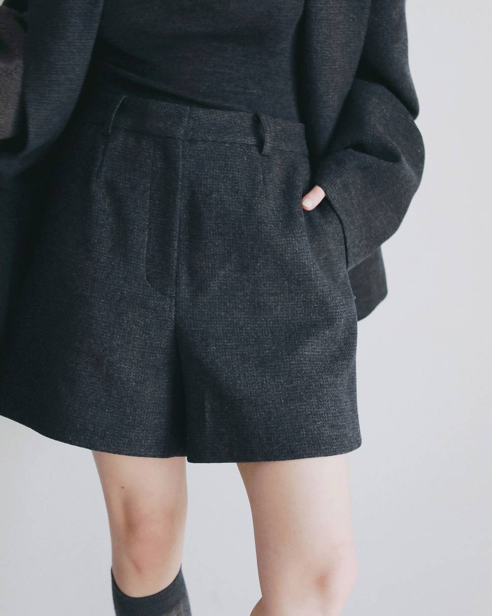 Herringbone Short Pants Herringbone Short Pants,ヘリンボーン ショート パンツ,62620718,ボトム,パンツ,ショーパン,ショートパンツ,ànuke,アンヌーク,lifes,ライフズ,26ss,26fall,26aw