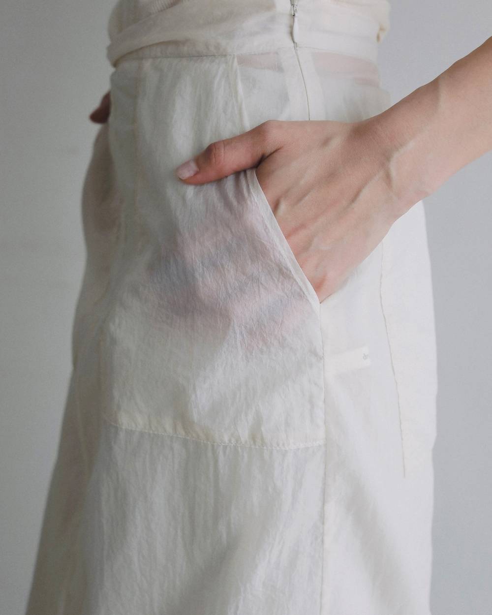 Sheer Workpocket Skirt Sheer Workpocket Skirt,シアー ワークポケット スカート62620801,スカート,ボトム,ànuke,アンヌーク,lifes,ライフズ,26ss,26fall,26aw