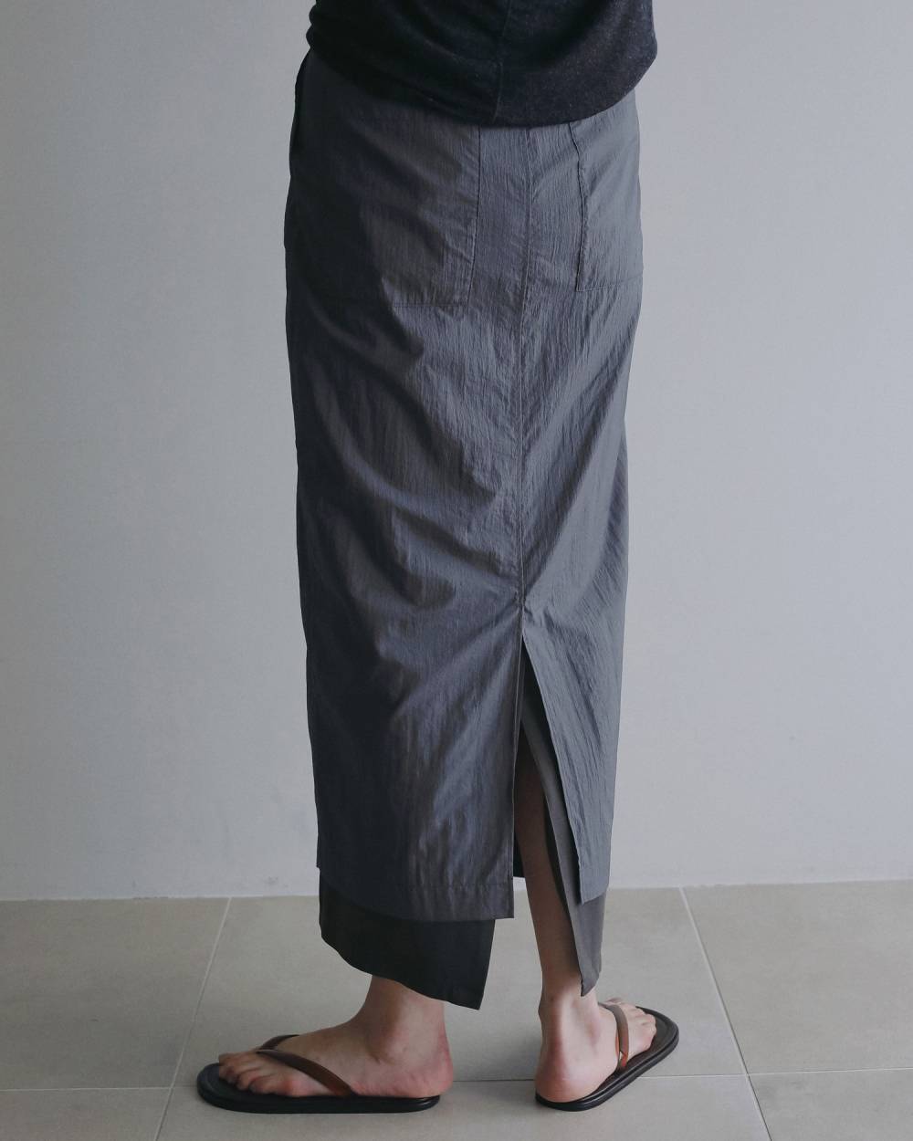 Sheer Workpocket Skirt Sheer Workpocket Skirt,シアー ワークポケット スカート62620801,スカート,ボトム,ànuke,アンヌーク,lifes,ライフズ,26ss,26fall,26aw