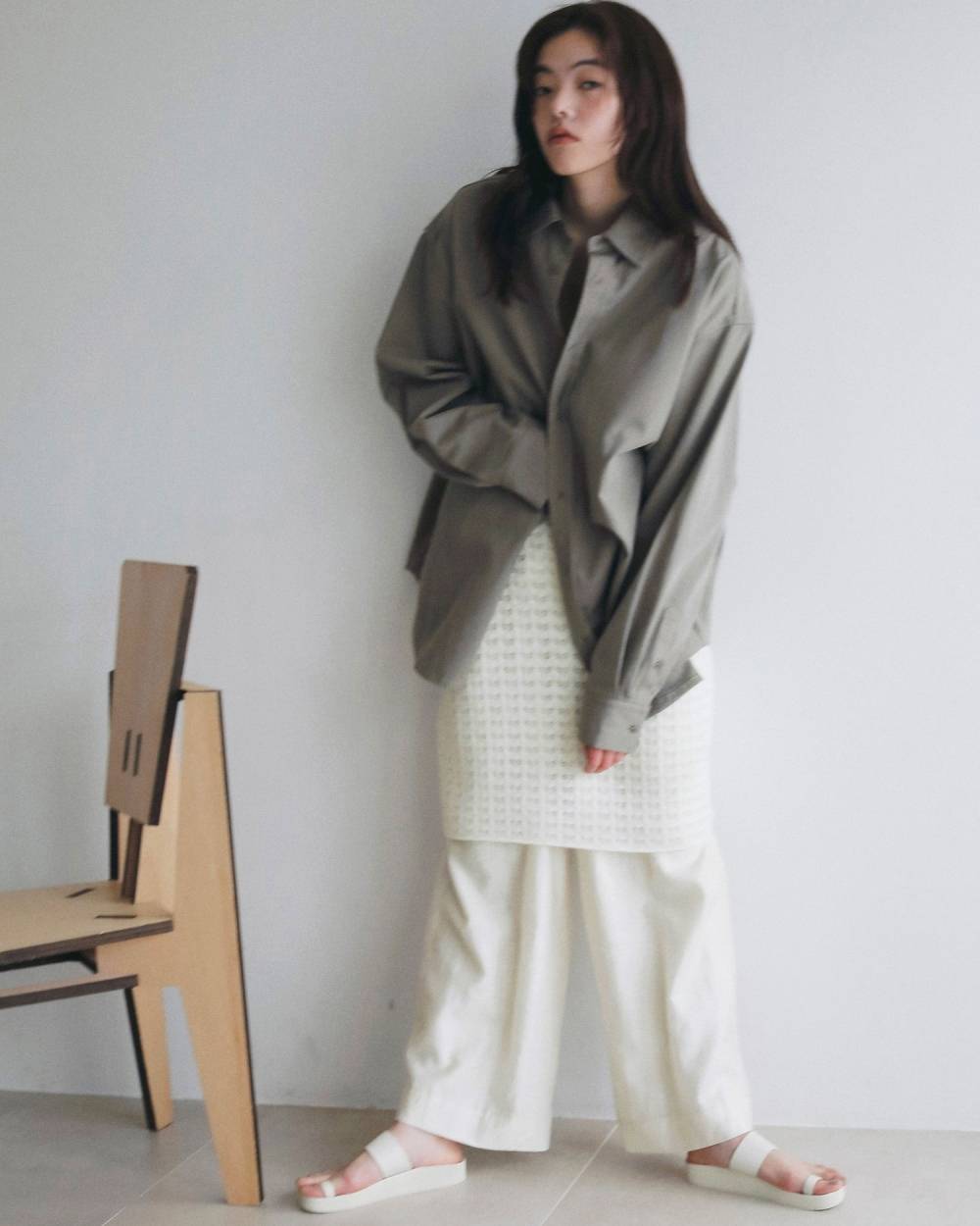 Pattern Knit Skirt Pattern Knit Skirt,パターン ニット スカート,62620802,ボトム,スカート,ニットスカート,ànuke,アンヌーク,lifes,ライフズ,26ss,26fall,26aw