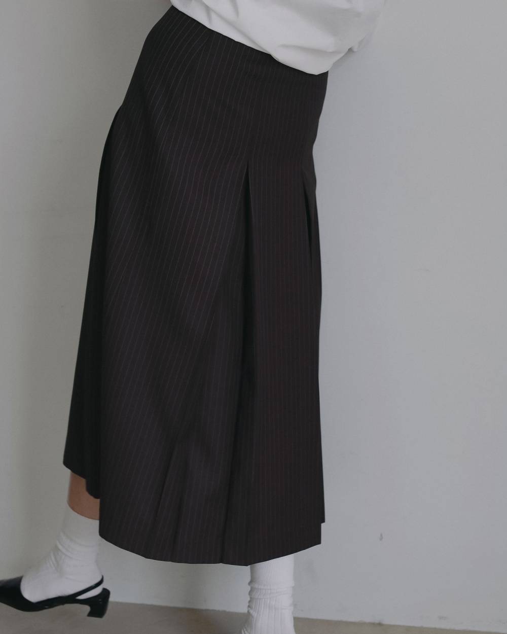 Stripe Pleats Skirt Stripe Pleats Skirt,ストライプ プリーツ スカート,62620804,ボトム,スカート,プリーツスカート,柄,ànuke,アンヌーク,lifes,ライフズ,26ss,26fall,26aw