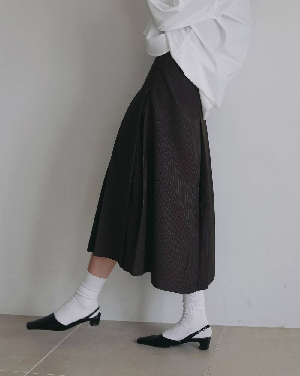 Stripe Pleats Skirt Stripe Pleats Skirt,ストライプ プリーツ スカート,62620804,ボトム,スカート,プリーツスカート,柄,ànuke,アンヌーク,lifes,ライフズ,26ss,26fall,26aw