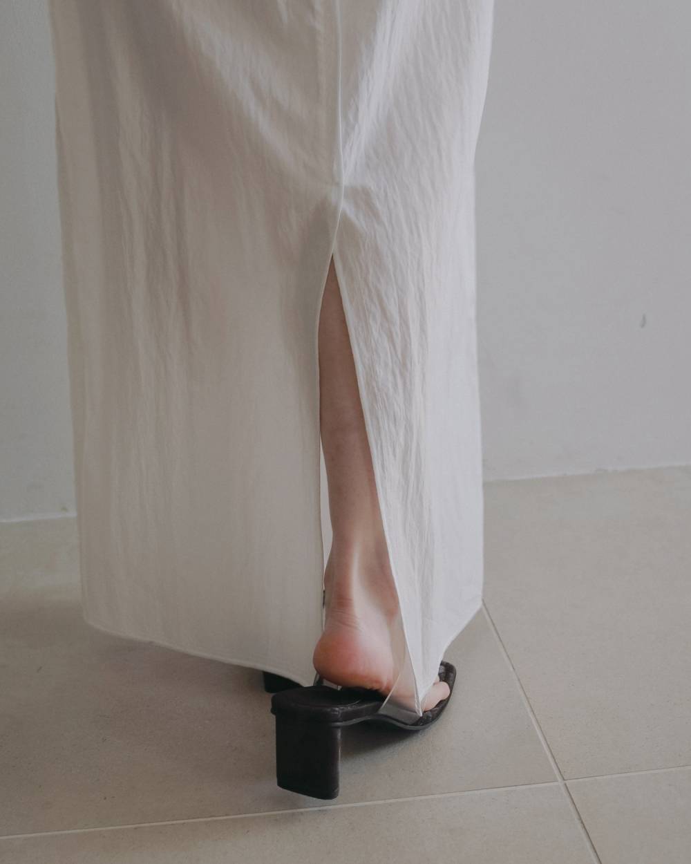 Sheer Pencil Skirt Sheer Pencil Skirt,シアー ペンシル スカート,62620806,ボトム,スカート,透け感,ànuke,アンヌーク,lifes,ライフズ,26ss,26fall,26aw