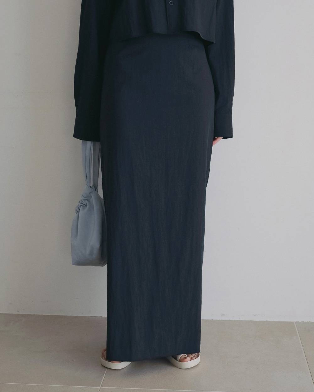 Sheer Pencil Skirt Sheer Pencil Skirt,シアー ペンシル スカート,62620806,ボトム,スカート,透け感,ànuke,アンヌーク,lifes,ライフズ,26ss,26fall,26aw