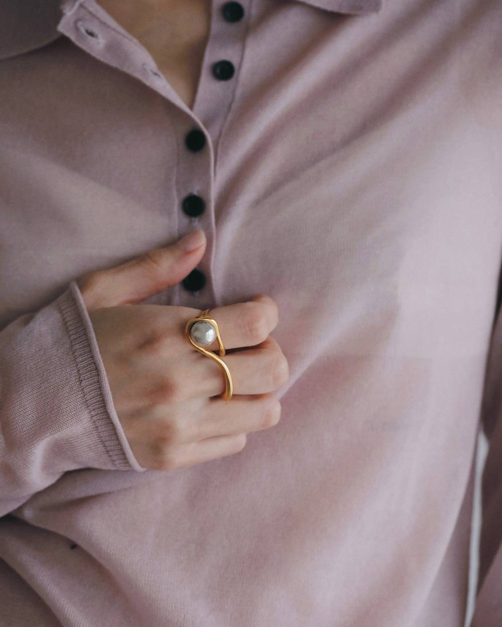 Ball Double Ring Ball Double Ring,ボール ダブル リング,62620902,リング,指輪,アクセ,アクセサリー,ànuke,アンヌーク,lifes,ライフズ,26ss,26fall,26aw