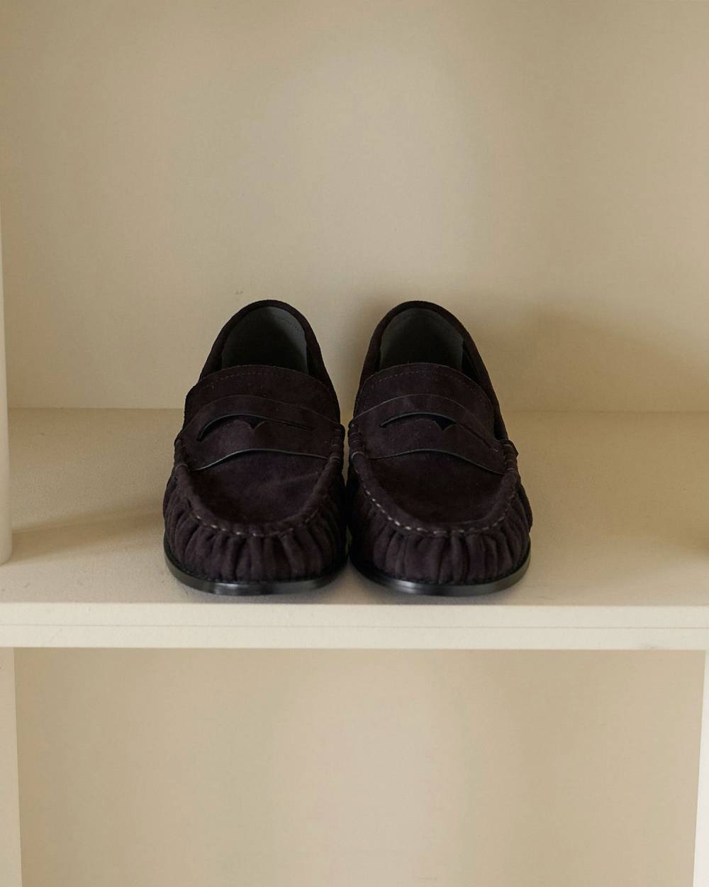 Gather Loafers Gather Loafers,ギャザー ローファー,62621006,ローファー,靴,シューズ,エコレザーローファー,ànuke,アンヌーク,lifes,ライフズ,26ss,26fall,26aw