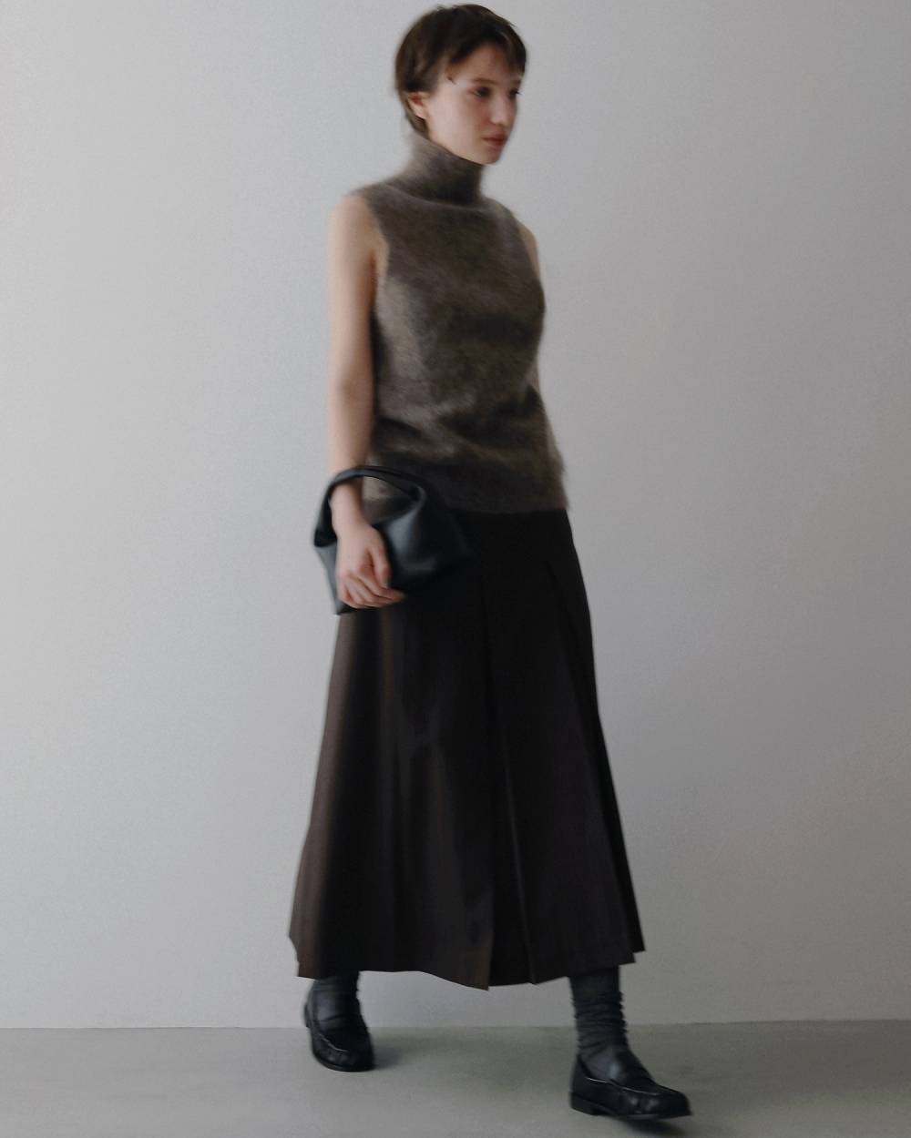 Gather Loafers Gather Loafers,ギャザー ローファー,62621006,ローファー,靴,シューズ,エコレザーローファー,ànuke,アンヌーク,lifes,ライフズ,26ss,26fall,26aw