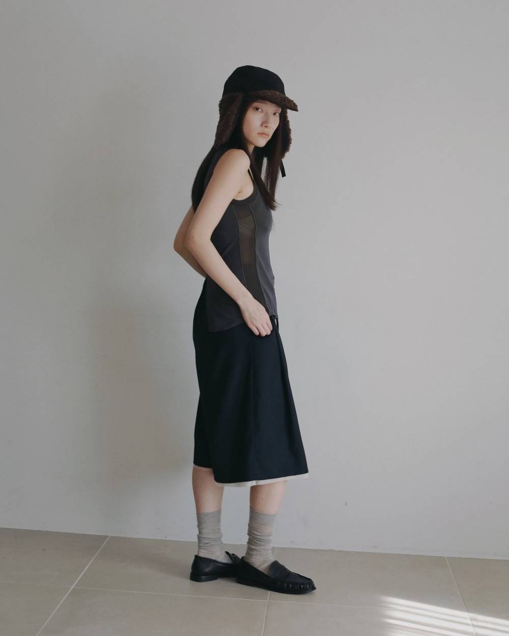 Gather Loafers Gather Loafers,ギャザー ローファー,62621006,ローファー,靴,シューズ,エコレザーローファー,ànuke,アンヌーク,lifes,ライフズ,26ss,26fall,26aw