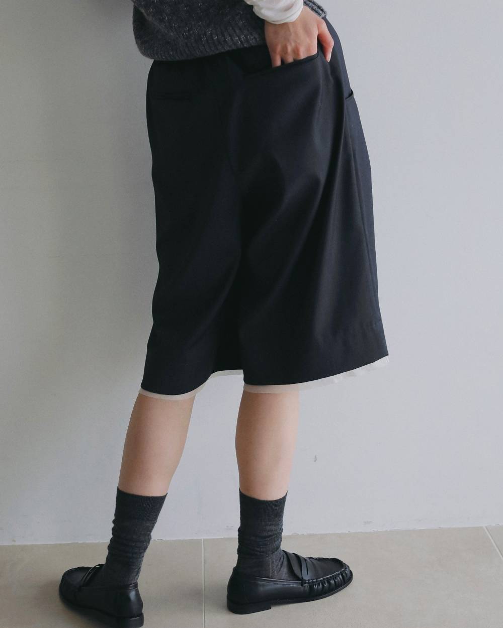 Gather Loafers Gather Loafers,ギャザー ローファー,62621006,ローファー,靴,シューズ,エコレザーローファー,ànuke,アンヌーク,lifes,ライフズ,26ss,26fall,26aw