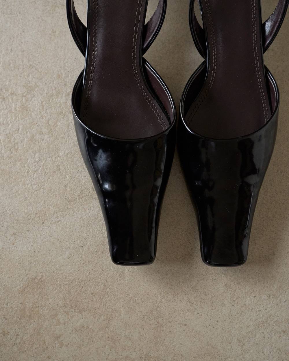 Squaretoe Enamel Pumps Squaretoe Enamel Pumps,スクエアトゥ エナメル パンプス,62621017,パンプス,シューズ,靴,ヒールパンプス,ànuke,アンヌーク,lifes,ライフズ,26ss,26fall,26aw