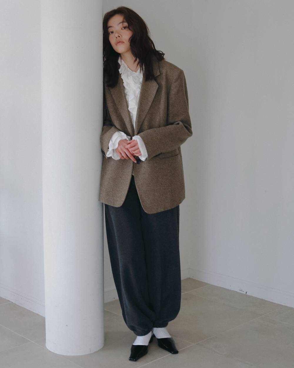 Squaretoe Enamel Pumps Squaretoe Enamel Pumps,スクエアトゥ エナメル パンプス,62621017,パンプス,シューズ,靴,ヒールパンプス,ànuke,アンヌーク,lifes,ライフズ,26ss,26fall,26aw